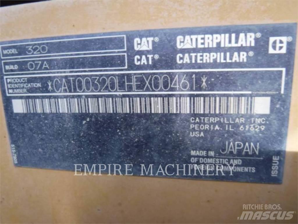 CAT 320-07 P 大型油圧ショベル12t以上（パワーショベル・ユンボ）