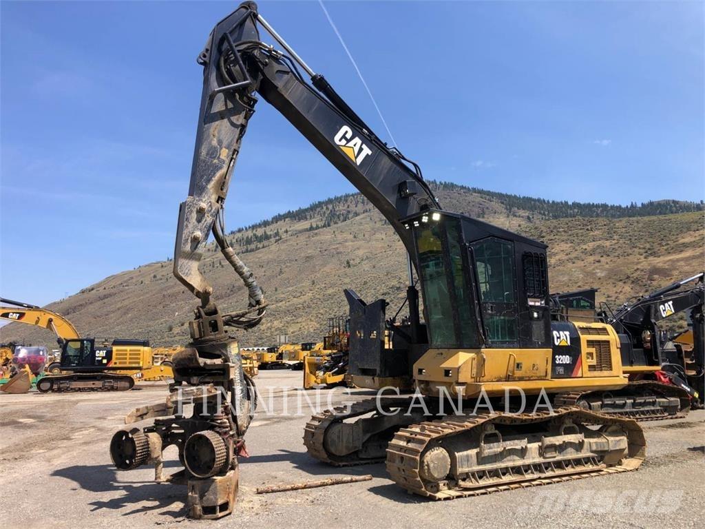 CAT 320D2 FM 林業油圧ショベル（パワーショベル・ユンボ・バックホー）