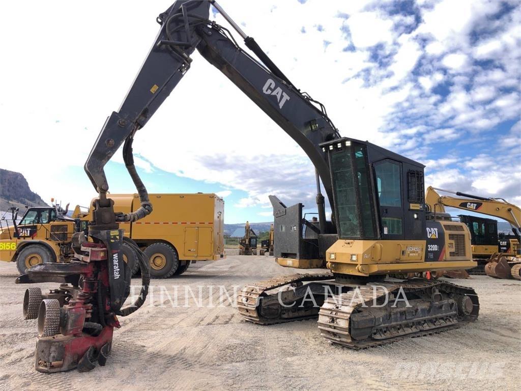 CAT 320D2 FM 林業油圧ショベル（パワーショベル・ユンボ・バックホー）