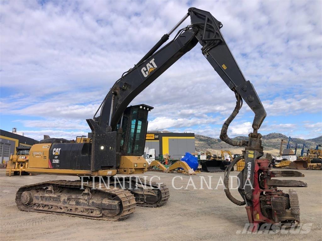 CAT 320D2 FM 林業油圧ショベル（パワーショベル・ユンボ・バックホー）