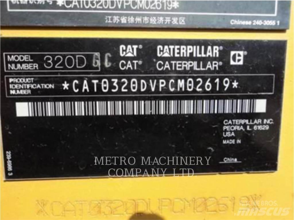CAT 320DGC 大型油圧ショベル12t以上（パワーショベル・ユンボ）