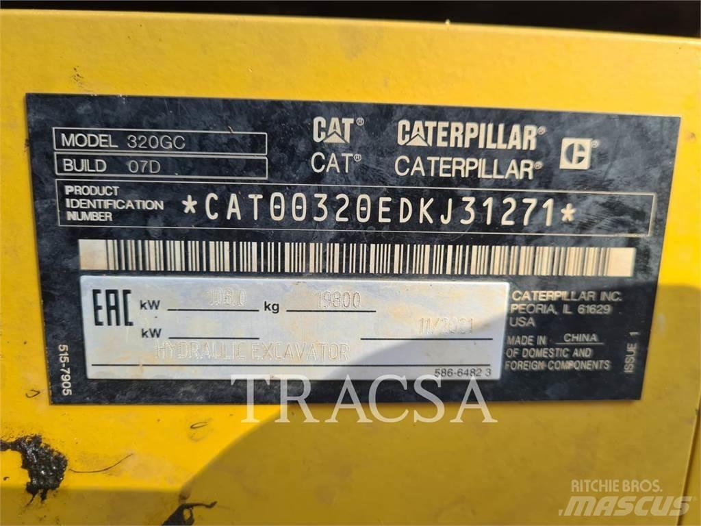CAT 320GC 大型油圧ショベル12t以上（パワーショベル・ユンボ）