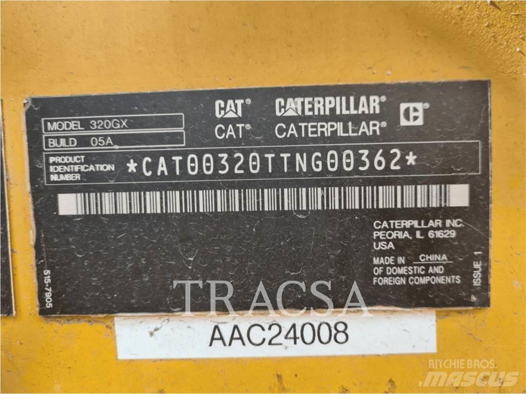 CAT 320GX 大型油圧ショベル12t以上（パワーショベル・ユンボ）