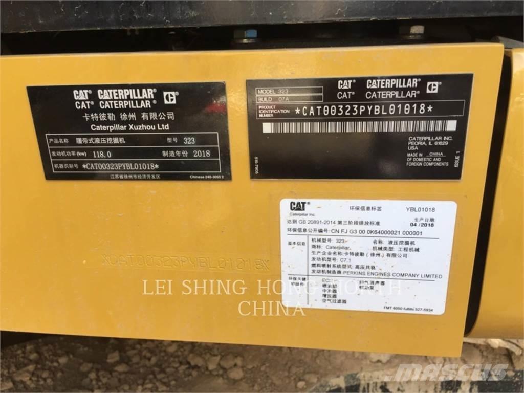 CAT 323-07 大型油圧ショベル12t以上（パワーショベル・ユンボ）