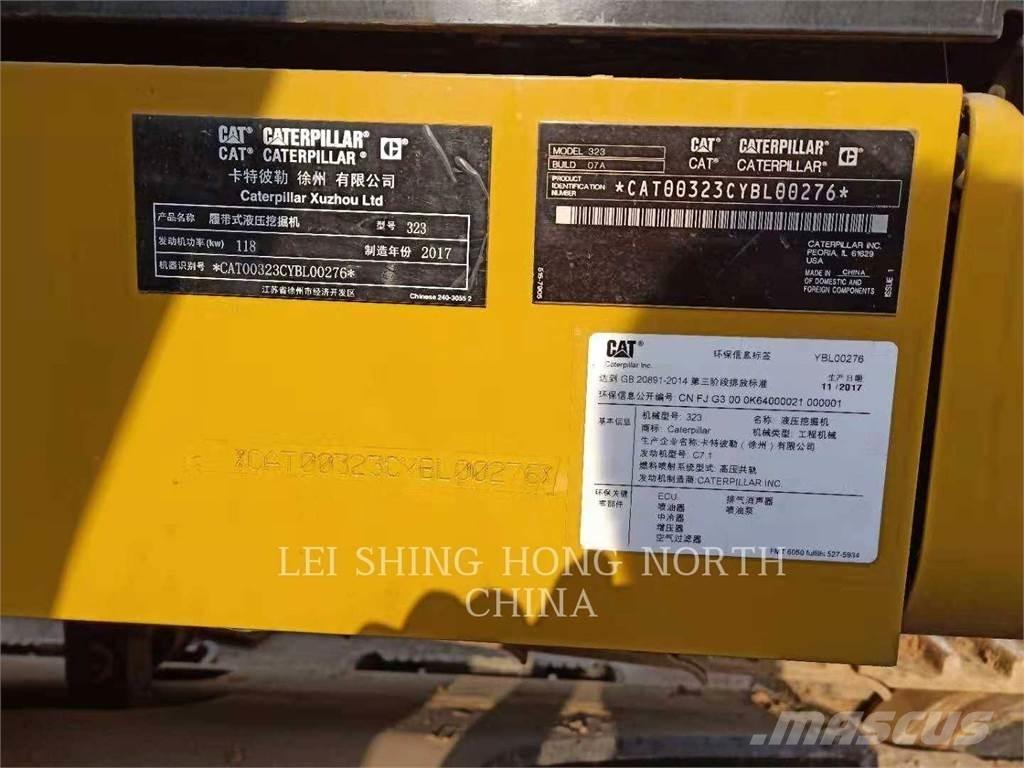 CAT 323-07 大型油圧ショベル12t以上（パワーショベル・ユンボ）