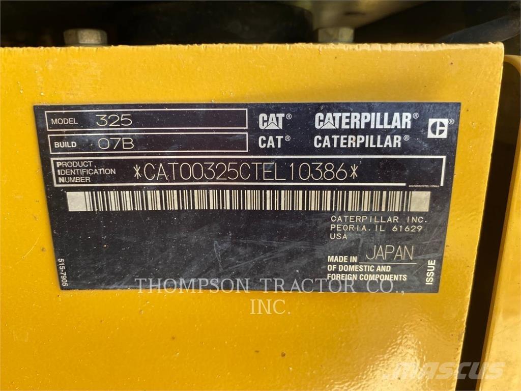 CAT 325 大型油圧ショベル12t以上（パワーショベル・ユンボ）