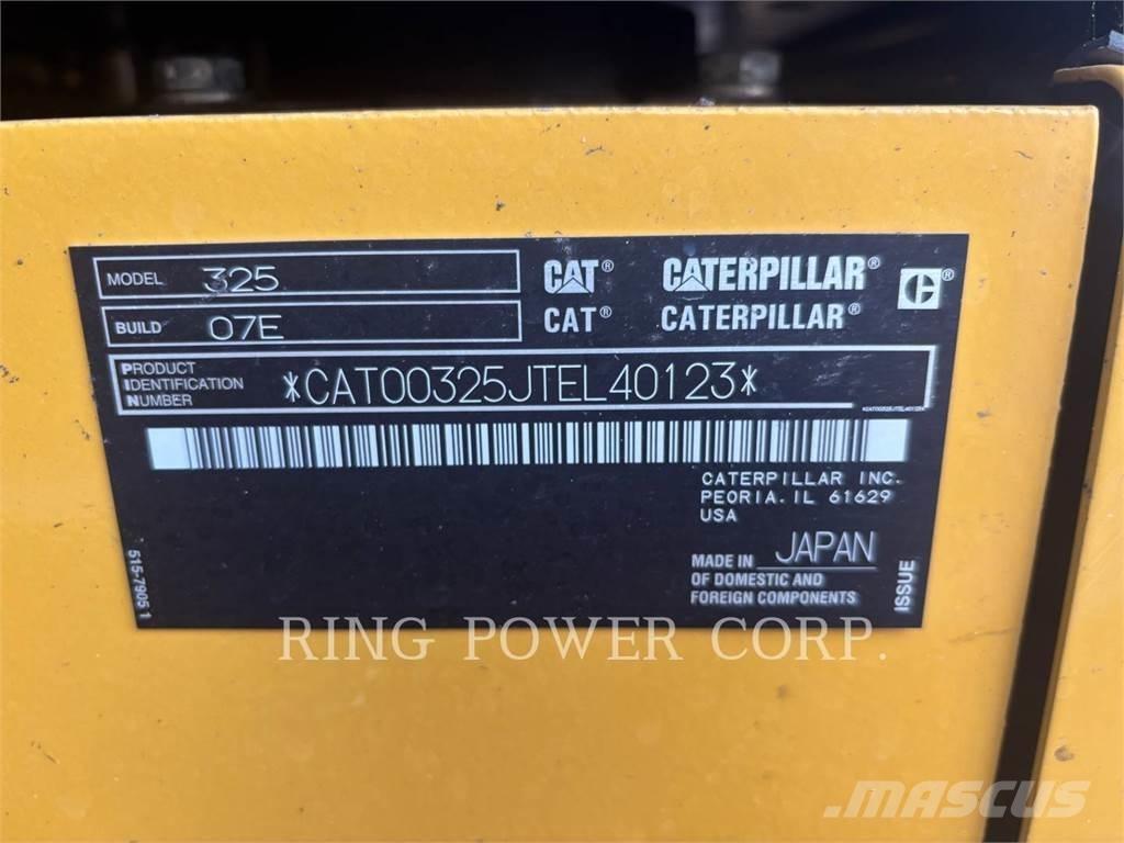 CAT 325 大型油圧ショベル12t以上（パワーショベル・ユンボ）