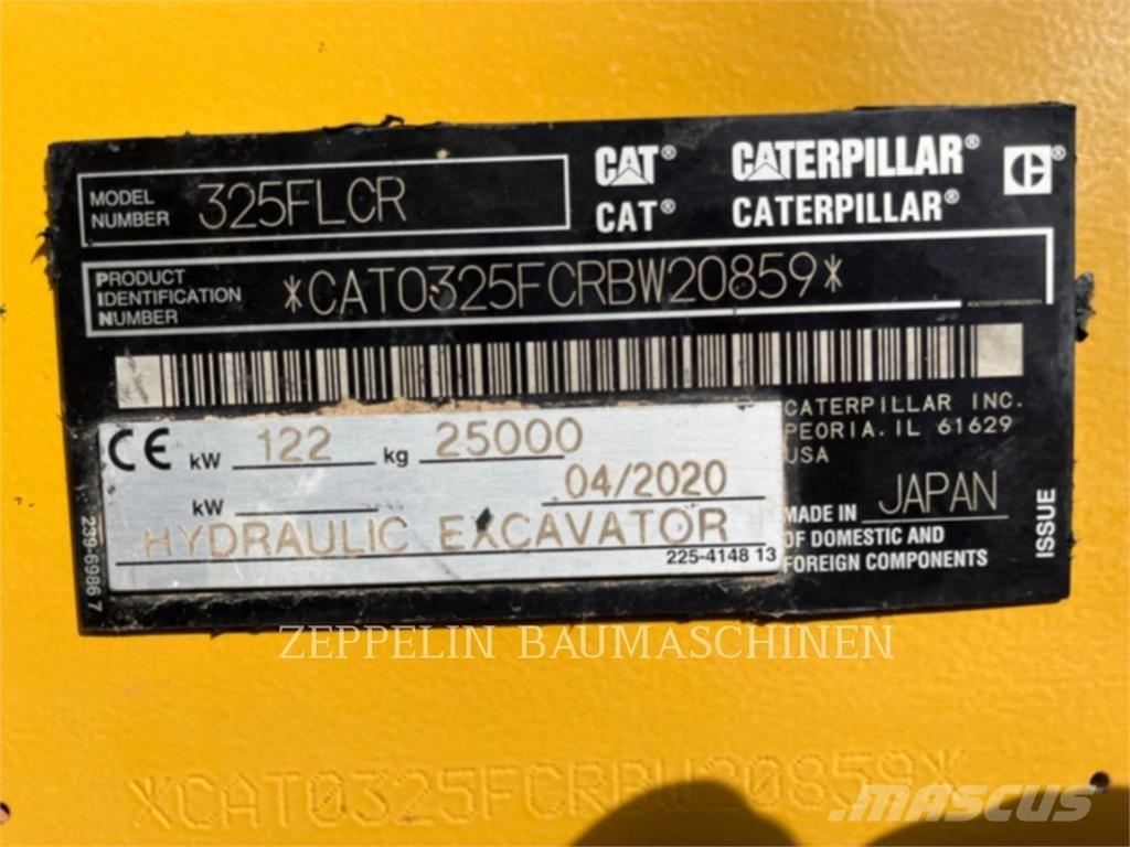 CAT 325FL 大型油圧ショベル12t以上（パワーショベル・ユンボ）