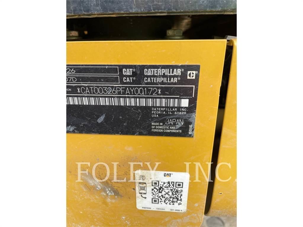 CAT 326-07 大型油圧ショベル12t以上（パワーショベル・ユンボ）