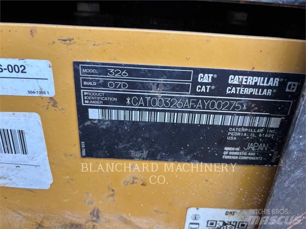 CAT 326-07 大型油圧ショベル12t以上（パワーショベル・ユンボ）