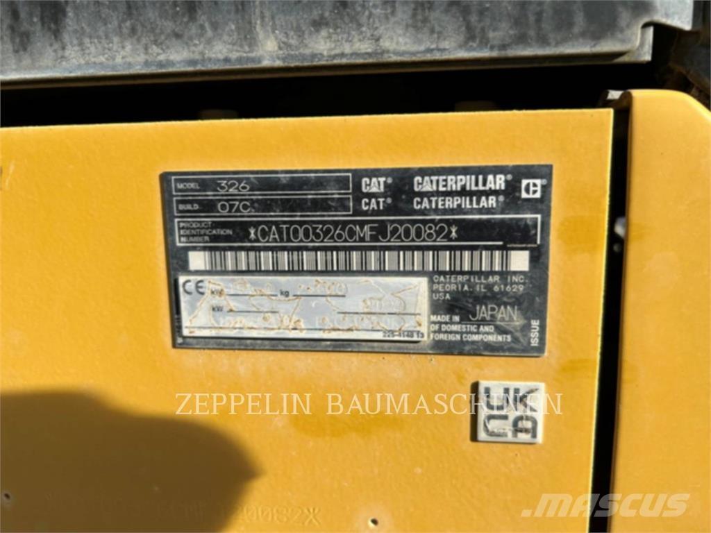 CAT 326-07 大型油圧ショベル12t以上（パワーショベル・ユンボ）