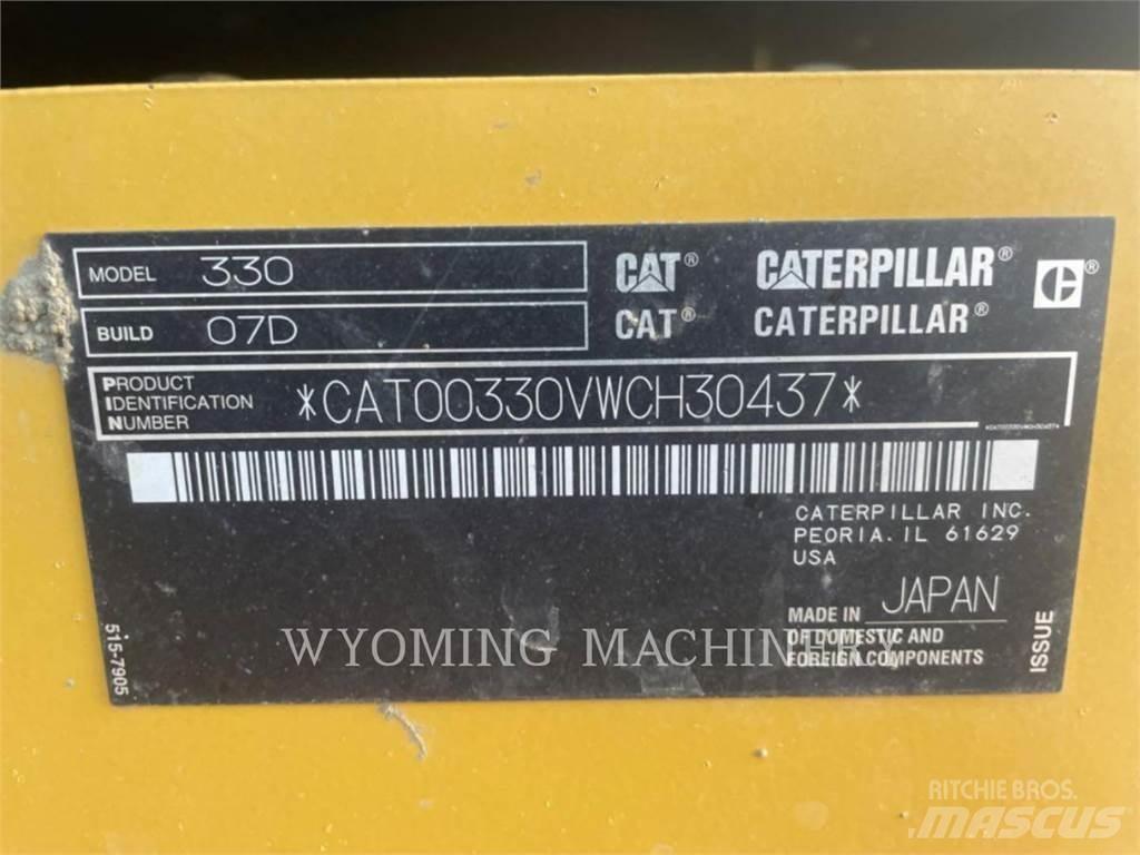 CAT 330 大型油圧ショベル12t以上（パワーショベル・ユンボ）