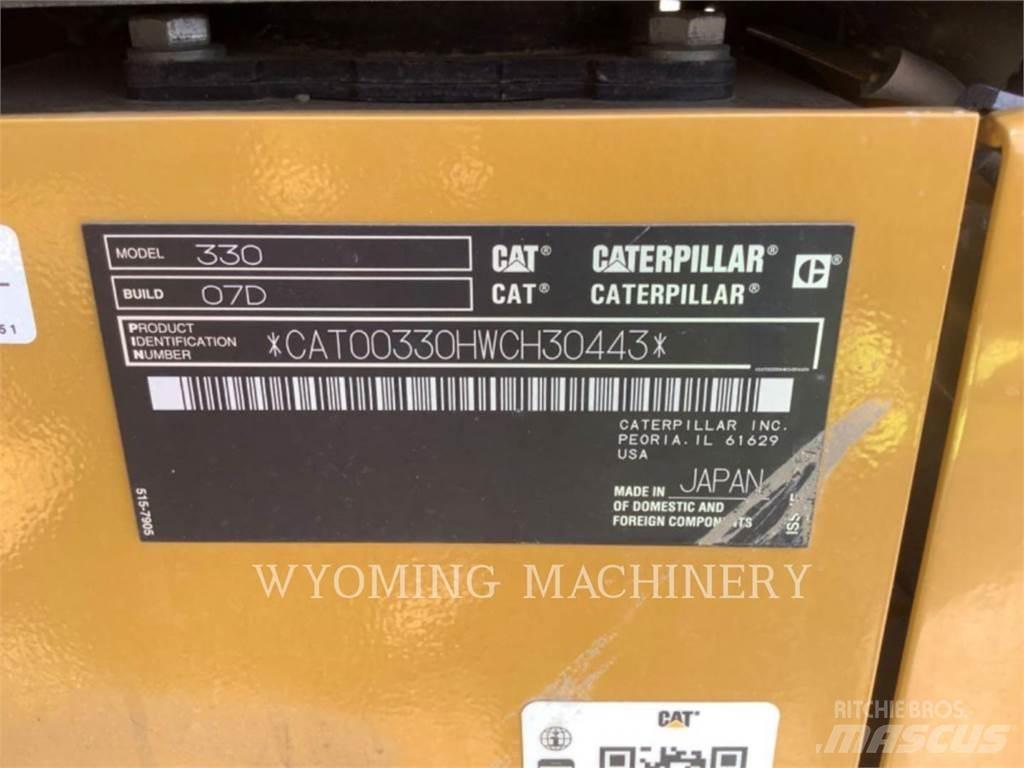 CAT 330 大型油圧ショベル12t以上（パワーショベル・ユンボ）