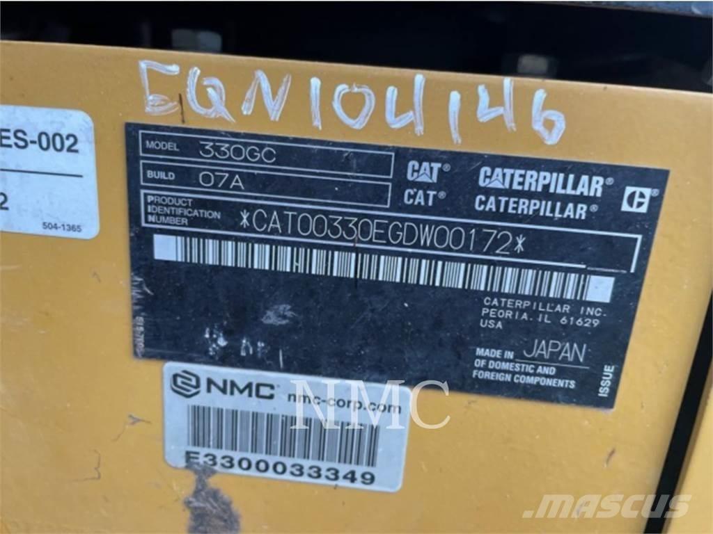CAT 330 大型油圧ショベル12t以上（パワーショベル・ユンボ）