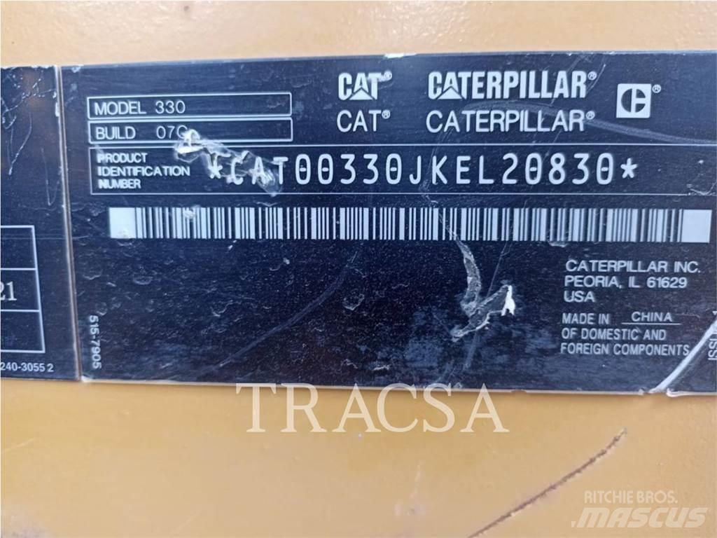 CAT 330 大型油圧ショベル12t以上（パワーショベル・ユンボ）