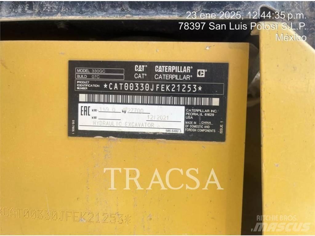 CAT 330 大型油圧ショベル12t以上（パワーショベル・ユンボ）