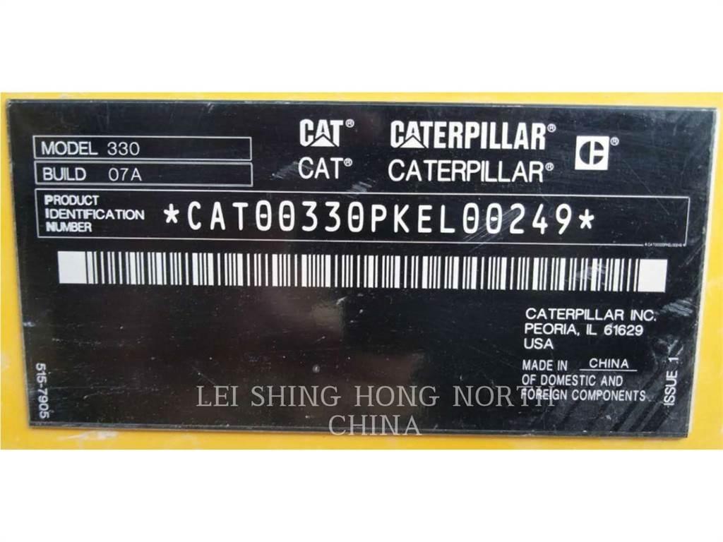 CAT 330-07 大型油圧ショベル12t以上（パワーショベル・ユンボ）
