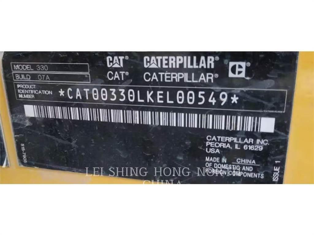 CAT 330-07 大型油圧ショベル12t以上（パワーショベル・ユンボ）