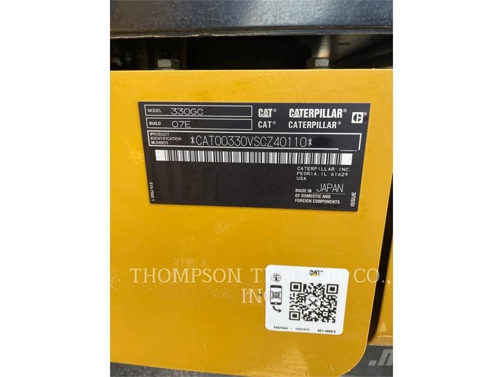 CAT 330-GC 大型油圧ショベル12t以上（パワーショベル・ユンボ）