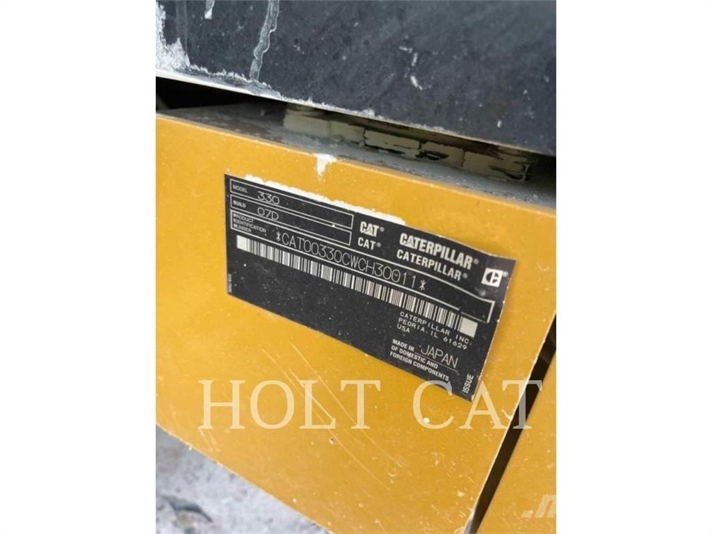 CAT 330 TC 大型油圧ショベル12t以上（パワーショベル・ユンボ）