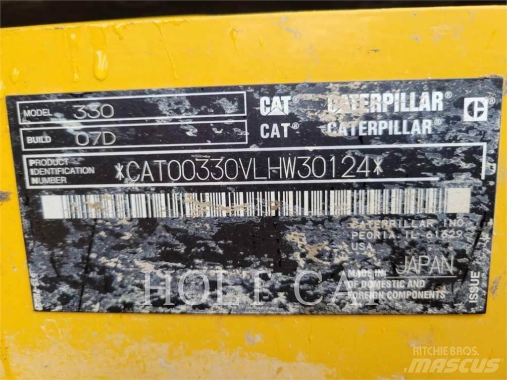 CAT 330 TC 大型油圧ショベル12t以上（パワーショベル・ユンボ）
