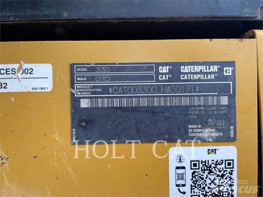 CAT 330 TC 大型油圧ショベル12t以上（パワーショベル・ユンボ）