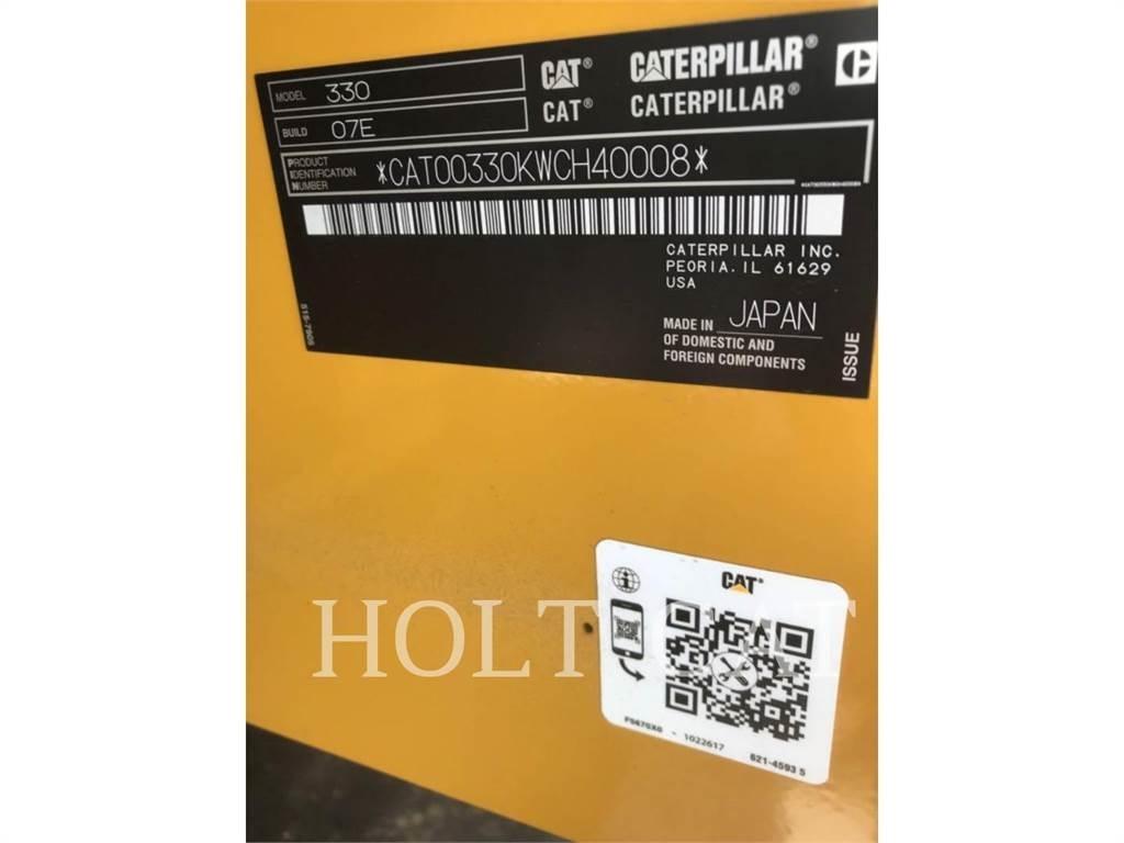CAT 330 TC 大型油圧ショベル12t以上（パワーショベル・ユンボ）