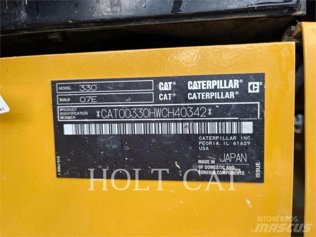 CAT 330 TC 大型油圧ショベル12t以上（パワーショベル・ユンボ）