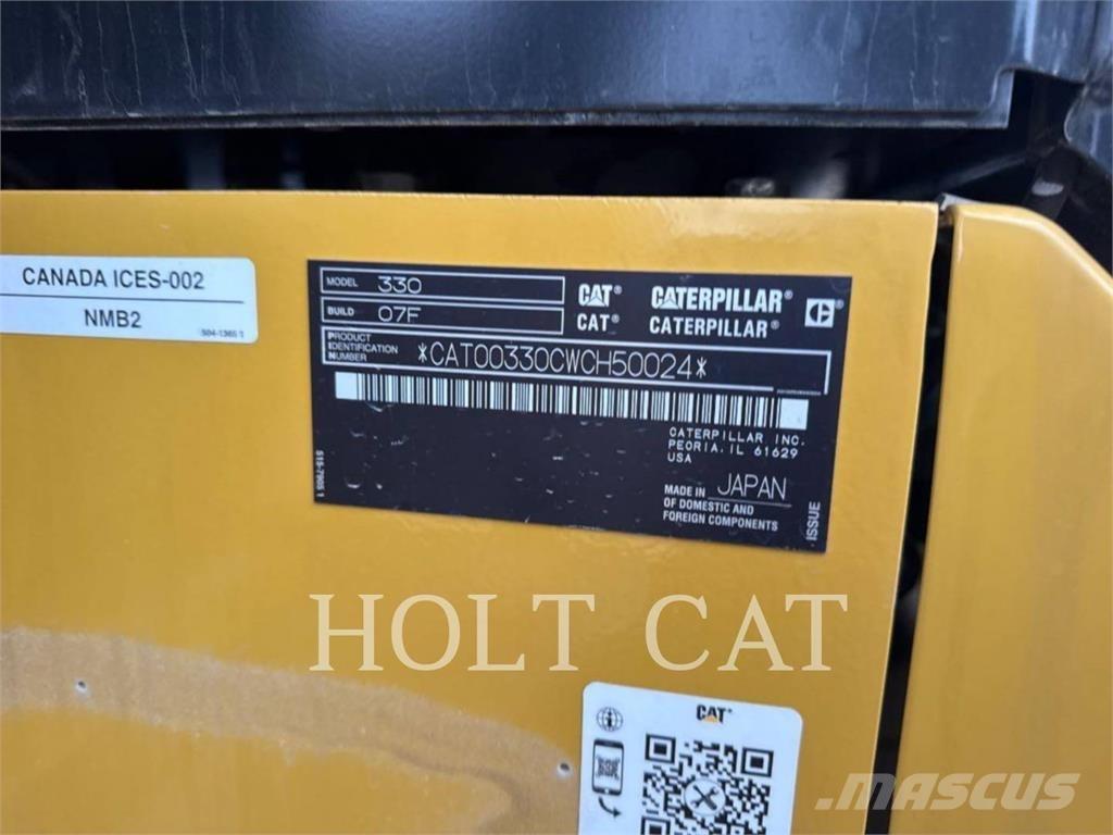 CAT 330 TC 大型油圧ショベル12t以上（パワーショベル・ユンボ）