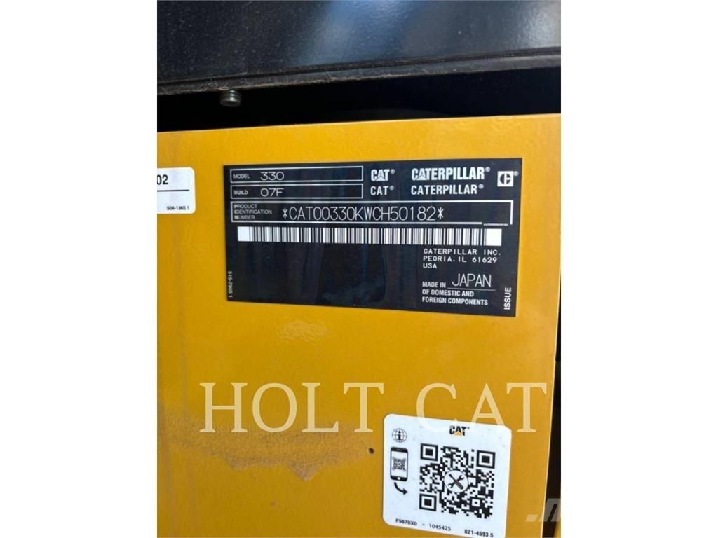 CAT 330 TC 大型油圧ショベル12t以上（パワーショベル・ユンボ）