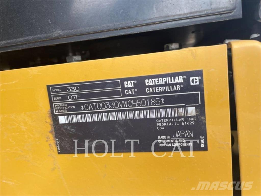 CAT 330 TC 大型油圧ショベル12t以上（パワーショベル・ユンボ）