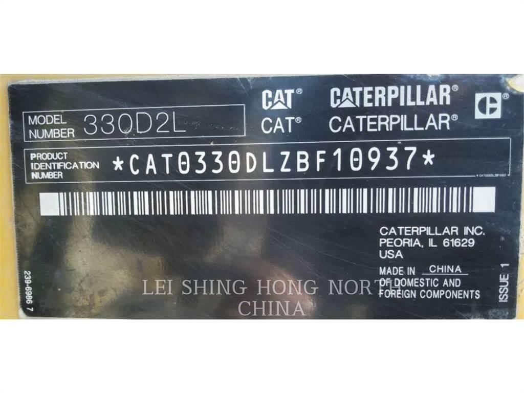 CAT 330D2L 大型油圧ショベル12t以上（パワーショベル・ユンボ）
