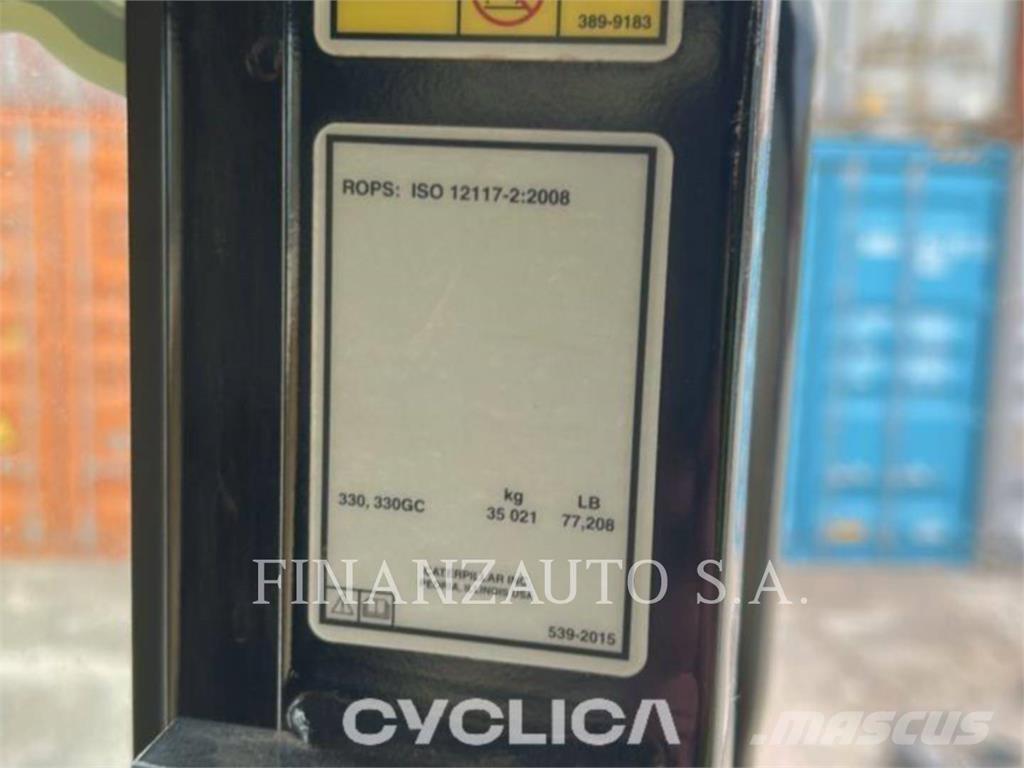 CAT 330GC 大型油圧ショベル12t以上（パワーショベル・ユンボ）