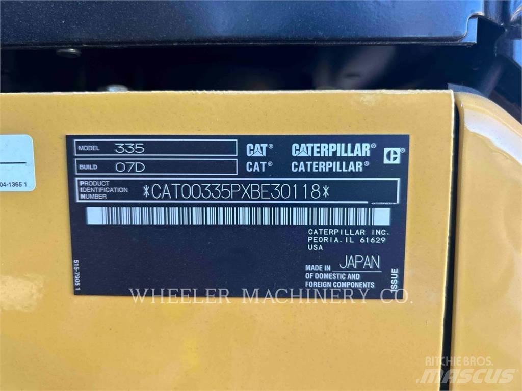 CAT 335 CF 大型油圧ショベル12t以上（パワーショベル・ユンボ）