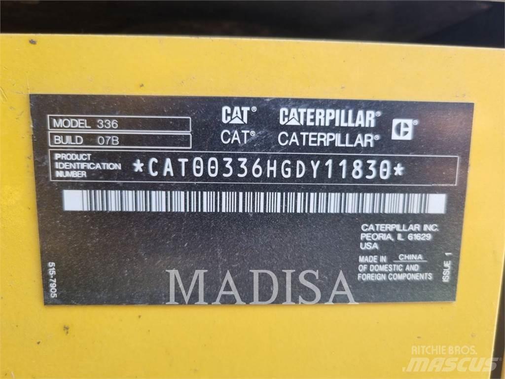 CAT 336 大型油圧ショベル12t以上（パワーショベル・ユンボ）