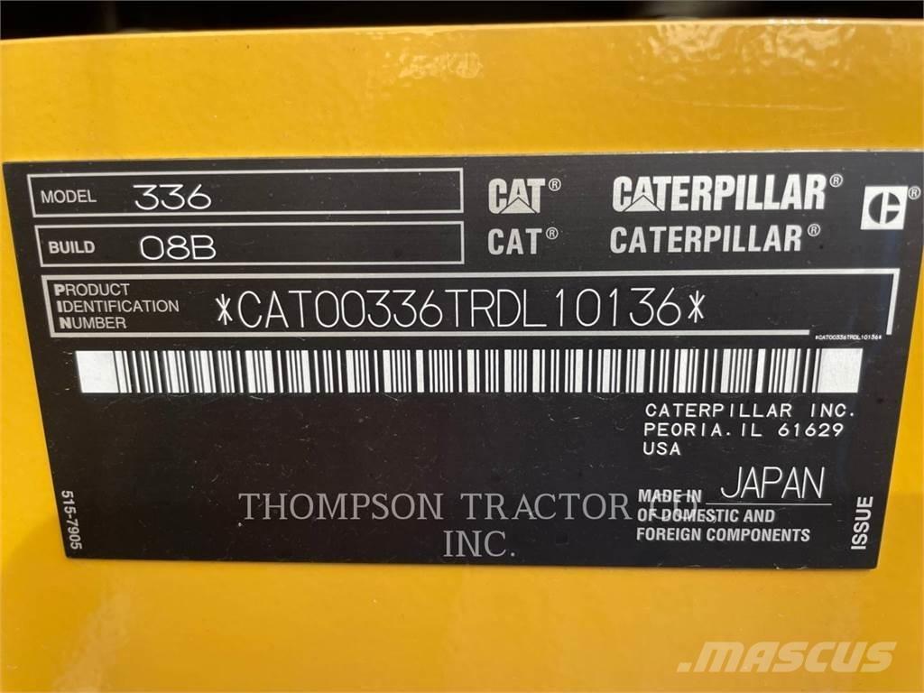 CAT 336 大型油圧ショベル12t以上（パワーショベル・ユンボ）