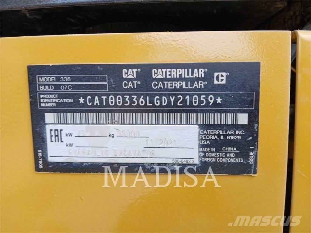 CAT 336 大型油圧ショベル12t以上（パワーショベル・ユンボ）