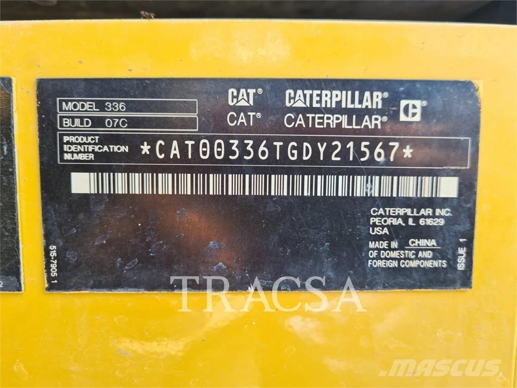 CAT 336 大型油圧ショベル12t以上（パワーショベル・ユンボ）