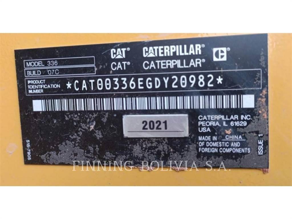 CAT 336-07 大型油圧ショベル12t以上（パワーショベル・ユンボ）