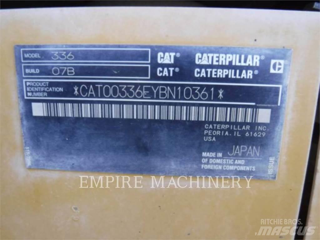 CAT 336-07 大型油圧ショベル12t以上（パワーショベル・ユンボ）