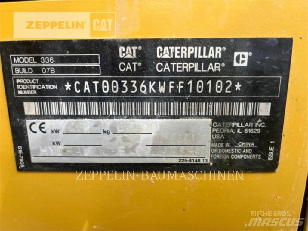 CAT 336-07B 大型油圧ショベル12t以上（パワーショベル・ユンボ）