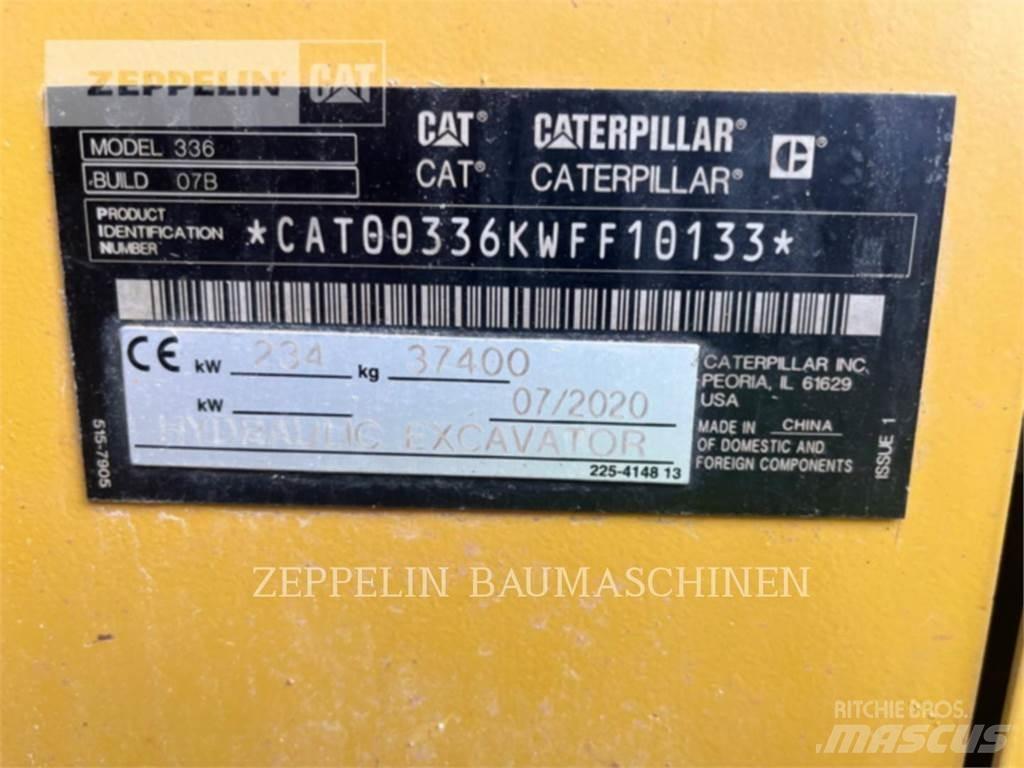 CAT 336-07B 大型油圧ショベル12t以上（パワーショベル・ユンボ）