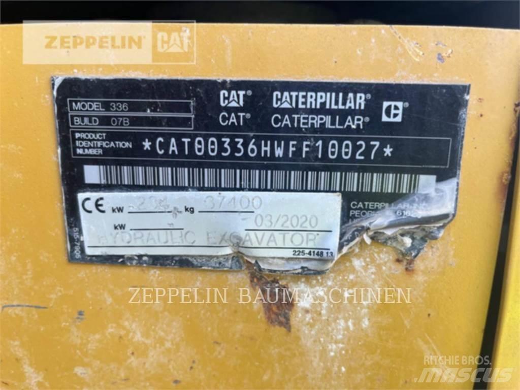 CAT 336-07B 大型油圧ショベル12t以上（パワーショベル・ユンボ）