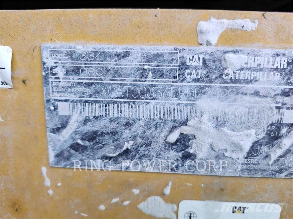 CAT 336-08 大型油圧ショベル12t以上（パワーショベル・ユンボ）