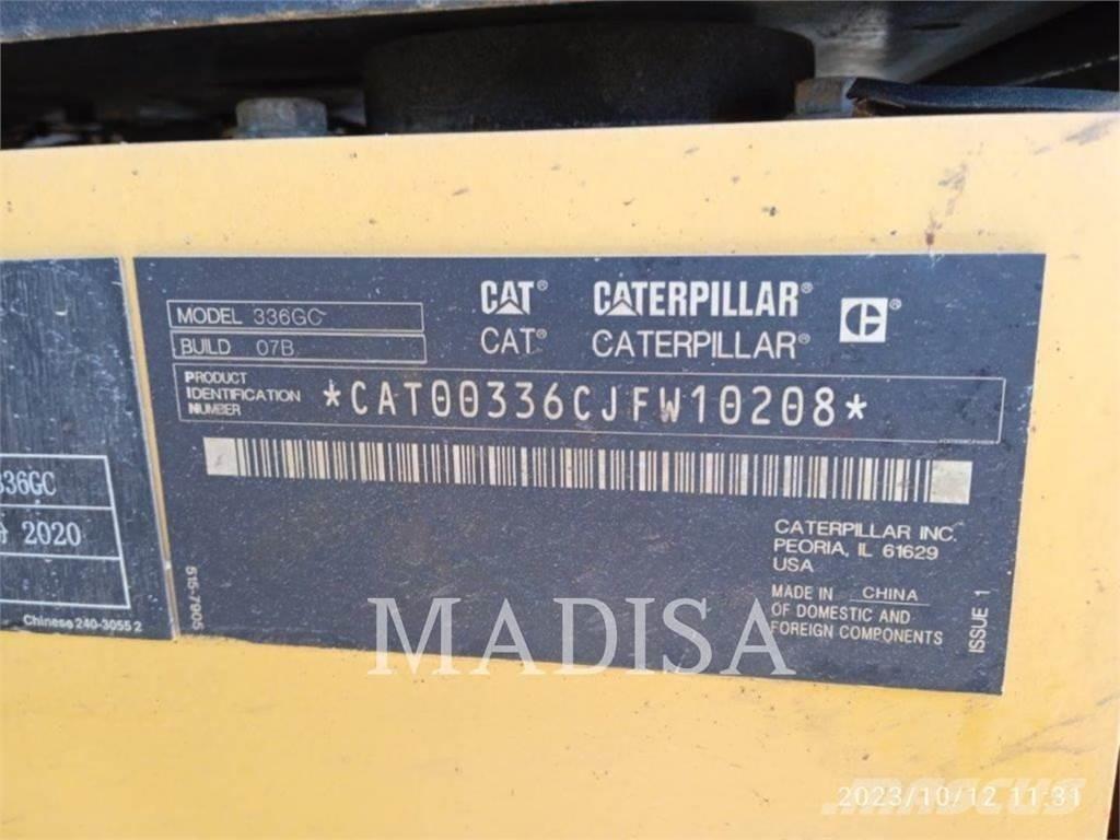 CAT 336 GC 大型油圧ショベル12t以上（パワーショベル・ユンボ）