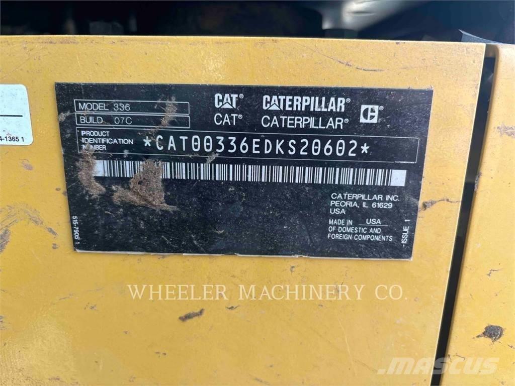CAT 336 TH 大型油圧ショベル12t以上（パワーショベル・ユンボ）