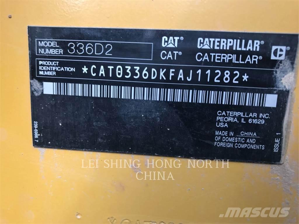 CAT 336D2 大型油圧ショベル12t以上（パワーショベル・ユンボ）