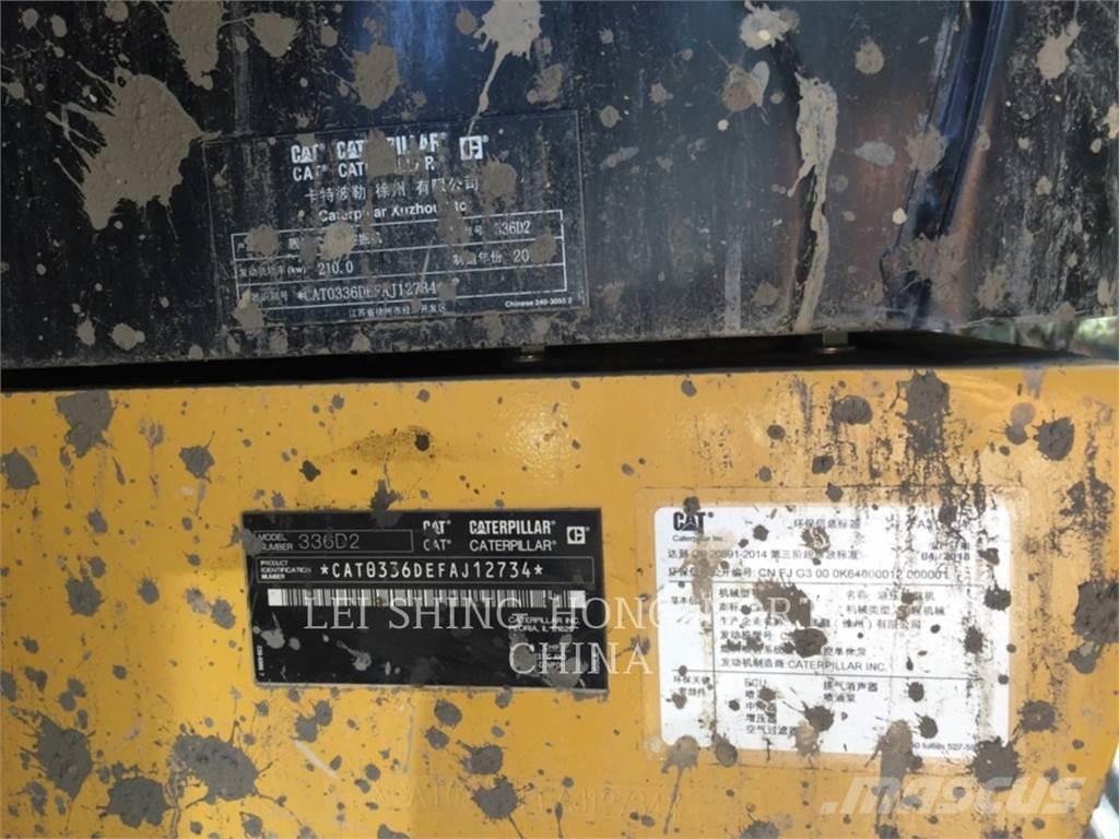 CAT 336D2 大型油圧ショベル12t以上（パワーショベル・ユンボ）