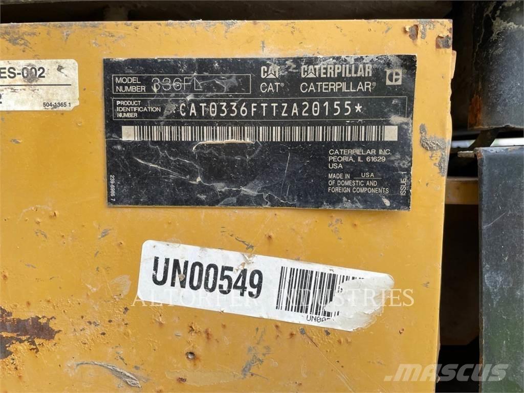 CAT 336FL TH 大型油圧ショベル12t以上（パワーショベル・ユンボ）