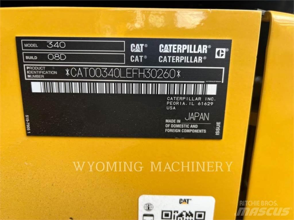 CAT 340 大型油圧ショベル12t以上（パワーショベル・ユンボ）